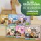 QUOKKA Toddler Puzzles Ages 2-4 - Large Floor Puzzles for Kids 3-5 - 8 Realistic Animal Shapes | Extra Thick Cardboard | Preschool Learning Game - 40 Big Piece Gift for Toddlers 1-3 Years Old